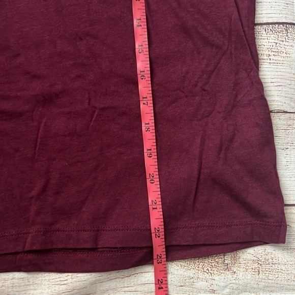 Rock Rose Couture Taco Queen T-Shirt Small Burgundy Red Graphic Tee‎ Women's NWT - Picture 6 of 9